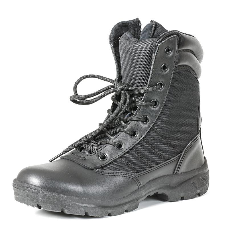 Fashion Tactical Boots Men Special Force Desert Combat Boots Outdoor Hiking Boots Ankle Shoes Men Work Safty Shoes