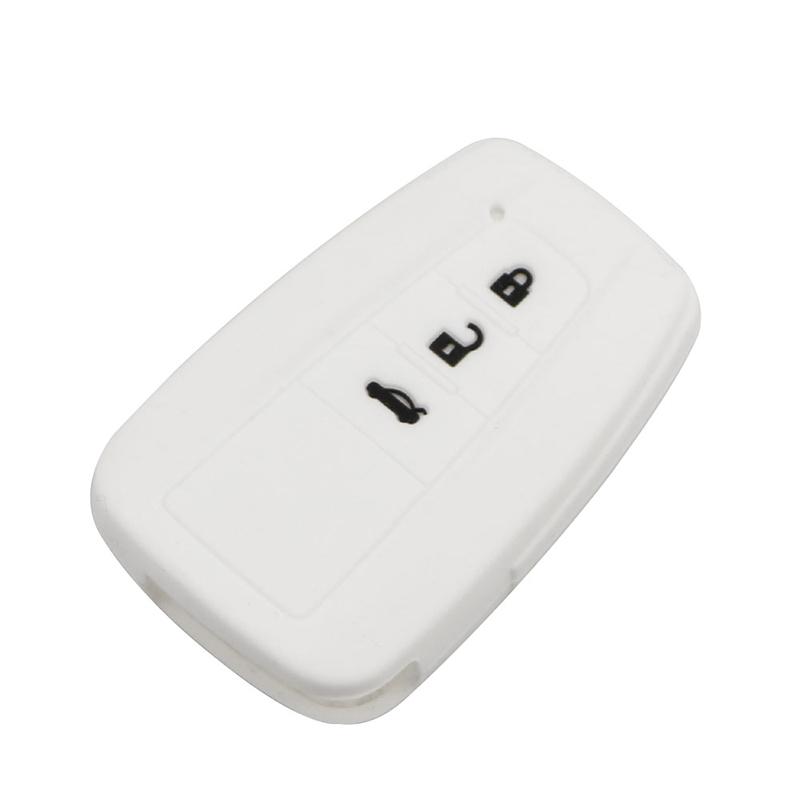 My Good Car Silicone Remote Car Keychain Key Cover Case Fit for Toyota Camry CHR C-HR Prius Corolla RAV4 Prado