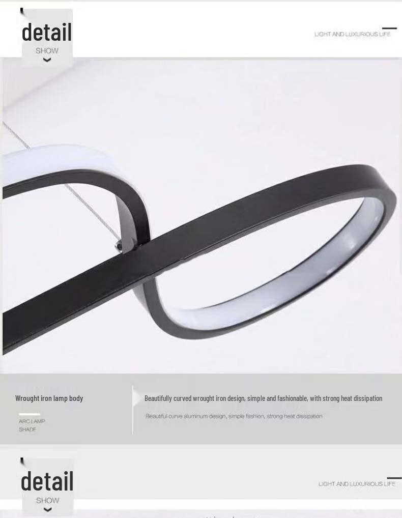 Postmodern LED Pendant Lights for Dining Room or Bedroom