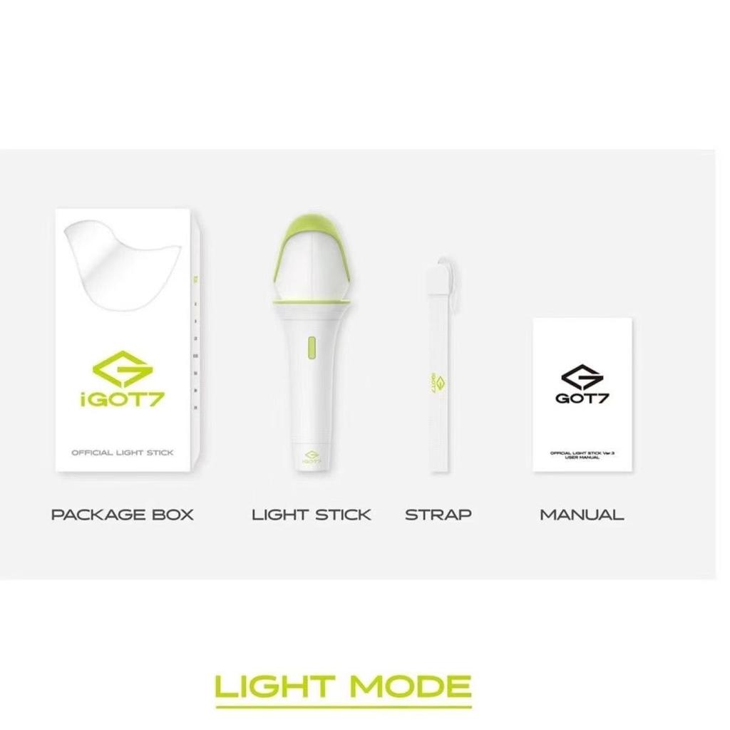 GOT7 Official Light Stick Ver.3 Fluorescent Stick Bird Light Third Generation Same Style