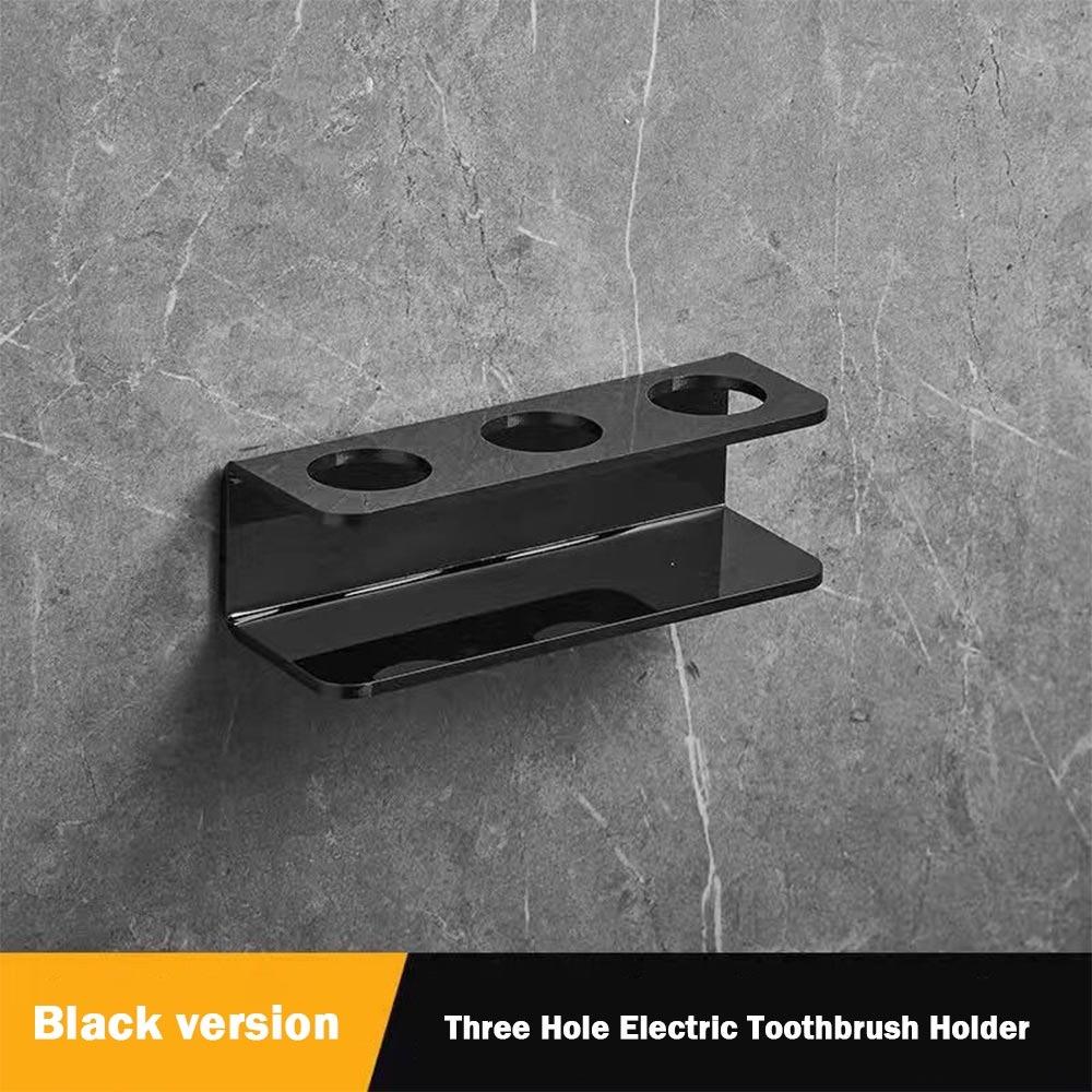 Acrylic Electric Toothbrush Holder 2/3/4 Holes Wall Mounted Toothpaste Storage Rack Toothbrush Stand Bathroom Accessories