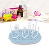 Baby Bottle Drying Rack Detachable Multi Stands Drain Board Thicken Base Bottle Dryer Holder