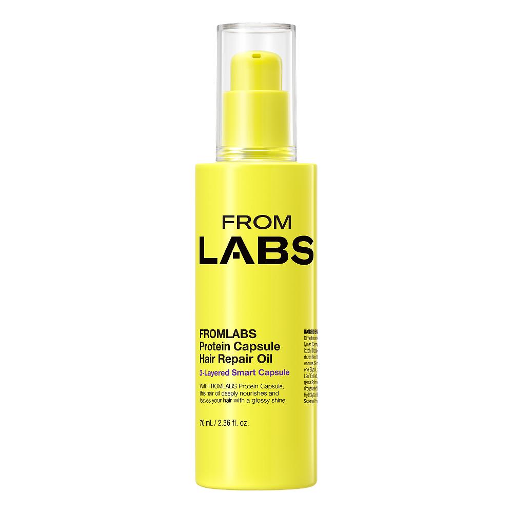 FROMLABS Protein Capsule Rapid Repair Hair Treatment 200ml,3-Minute Keratin Hair Mask & Deep Conditioner
