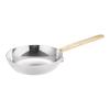 Yamashita Kogei Petit Pan Mini-Größe Edelstahl Bratpfanne 9 cm Professioneller Gasherd Hergestellt für 1 Stück 18-8 Pfanne, Durchmesser, Güte, Kompatibel,