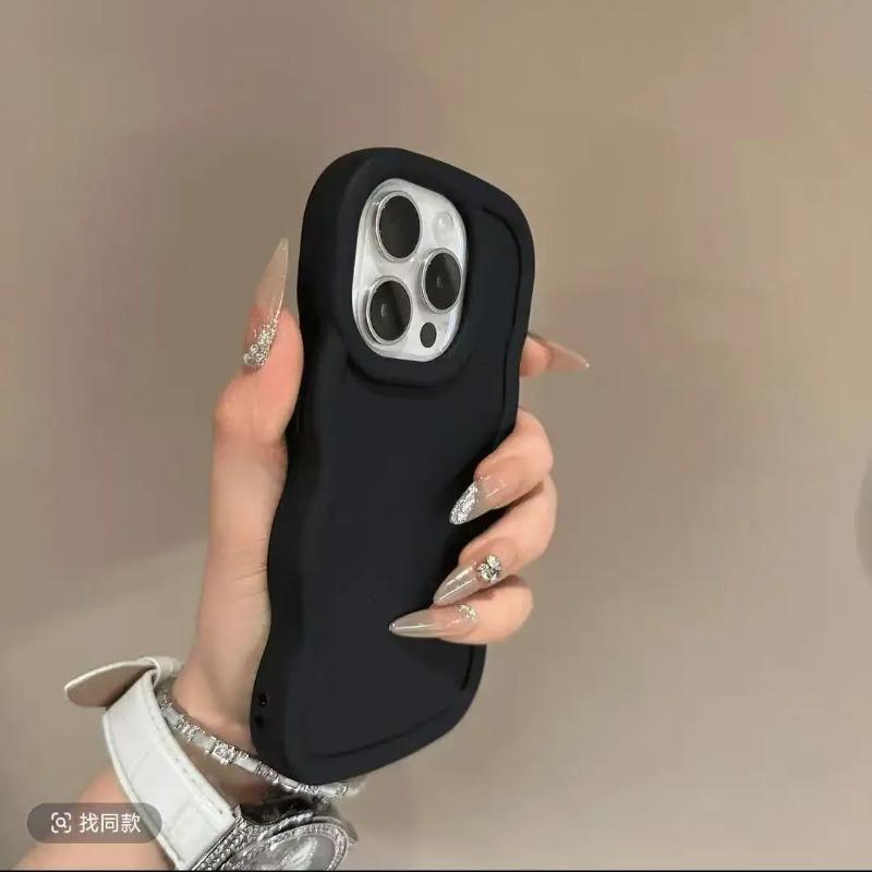 For Redmi Note 14 13 12 11 Pro Plus 12S 11S Pro+ 5G 4G Phone Case 3D Wave Cute Macaron Candy Color Soft Cover