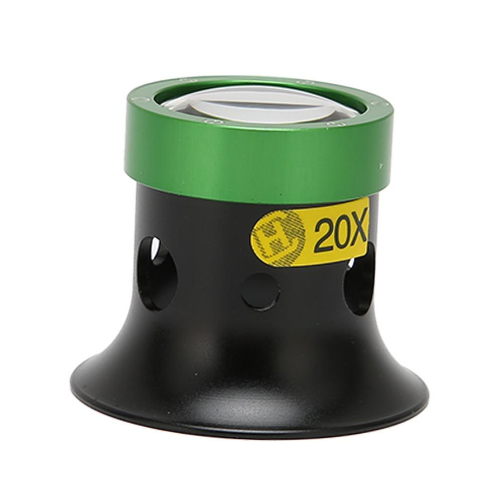 5X/10X/15X/20X Magnification Eye Loupe Sapphire Glass Jewelers Loupe Rocks Analysis