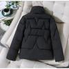Short Cotton Coat for Women in Autumn and Winter New Fashion Large Size Thickened Cotton Coat Loose