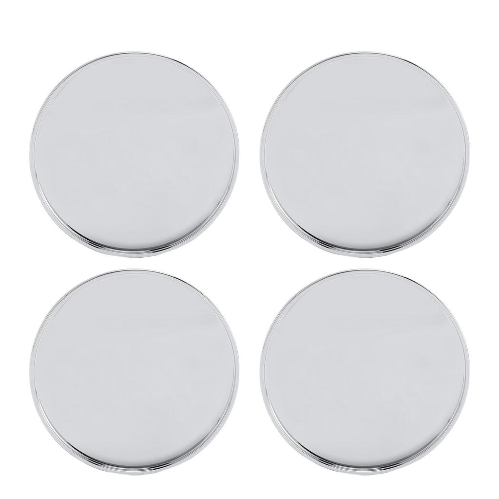 4pcs Wheel Center Caps Excellent Sealing Exquisite ABS Snap On Wheel Center Hub Cap Cover 69mm Outer Diameter for