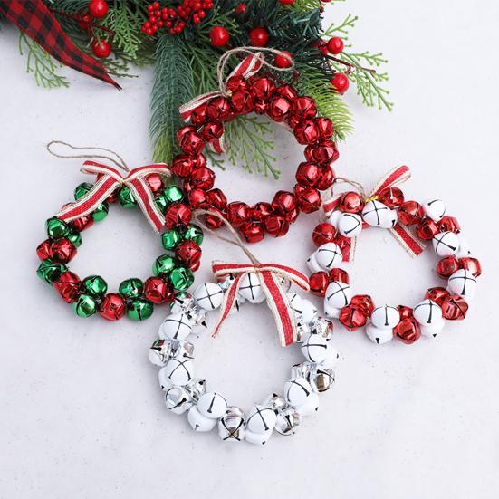 Bell Wreath Ornaments Small 8 Inch Christmas Crisp Sound Bells