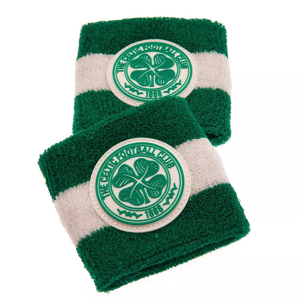 Celtic FC Cotton Wristband (Pack Of 2)