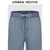 UR2026 Men's Washed Lyocell Blend Drawstring Denim Pants