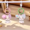 Rabbit Keychain With And Heart-shape Unique Bag Charm Accessory For Women Girls