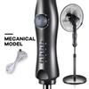 60W 16 Inch Mechanical / Remote control Air Cooler Cooling Household Floor Standing Fan Air Conditioner Floor Stand Fan 43×130cm