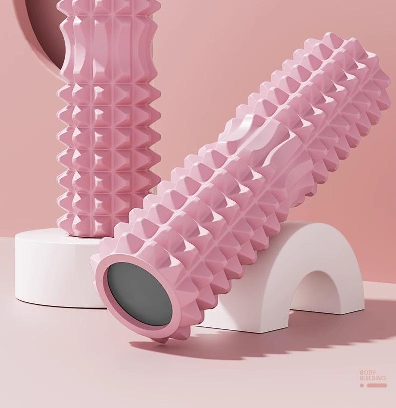 Συμπαγής Κύλινδρος Μασάζ από Αφρό EVA για Μυϊκή Χαλάρωση και Γιόγκα