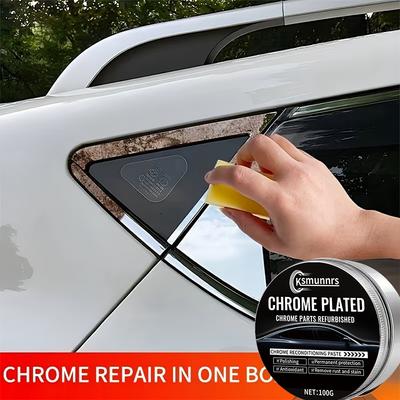 Car Door Handle Window Window Bright Chrome Strip Repair Metal Polishing Polishing Brightening Polishing Paste Renovation