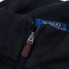Polo Ralph Lauren FW22 Embroidered Patch Design Stand Collar Jacket Men Jacket Black 710671929-001