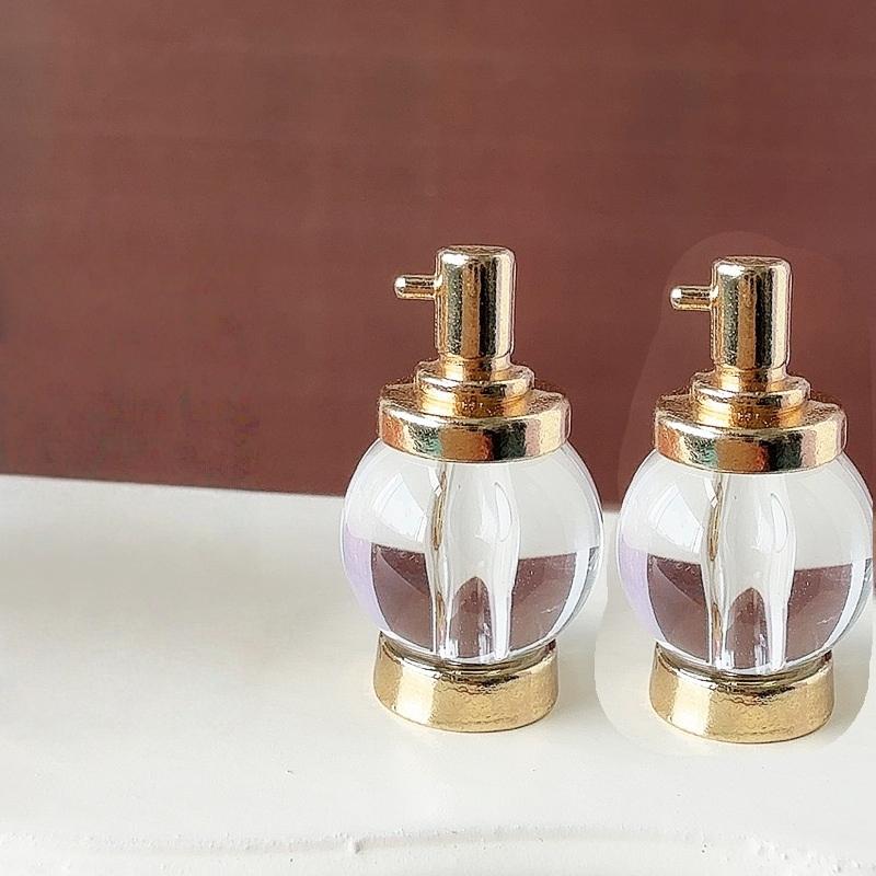 

2 шт. Мини Домашнее Украшение Масштаб 1/12 Миниатюрный Кукольный Домик Модель Флакона Духов Украшение Для Кукольных Аксессуаров Игрушка