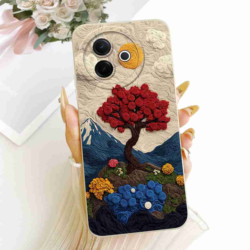 For Vivo Y39 5G Casing Cute Cat Butterfly ShockProof Cover For Vivo Y 39 Y39 5G V2443 V2436  Mobile Phone Cases Covers 6.68"