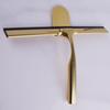 Squeegee for Windows, Water Vapor, Mirror Cabins with a Handle, Metal, Gold Hook