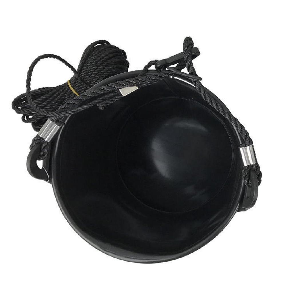 RISEWAY EVA Water Bucket, Round, 18cm, Black, UEV-025