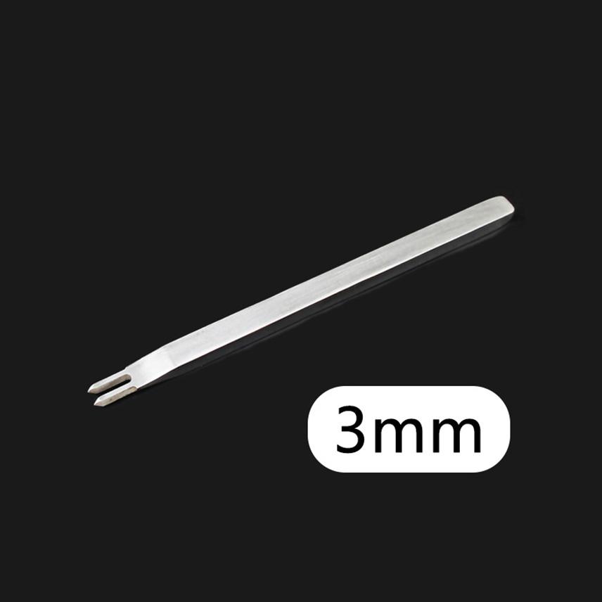 1Pc 3/4/5/6mm Leather Hole Punch Eyelets Tool Button Installer Belt Hole Puncher Work With Leather Craft Leather Goods Tools