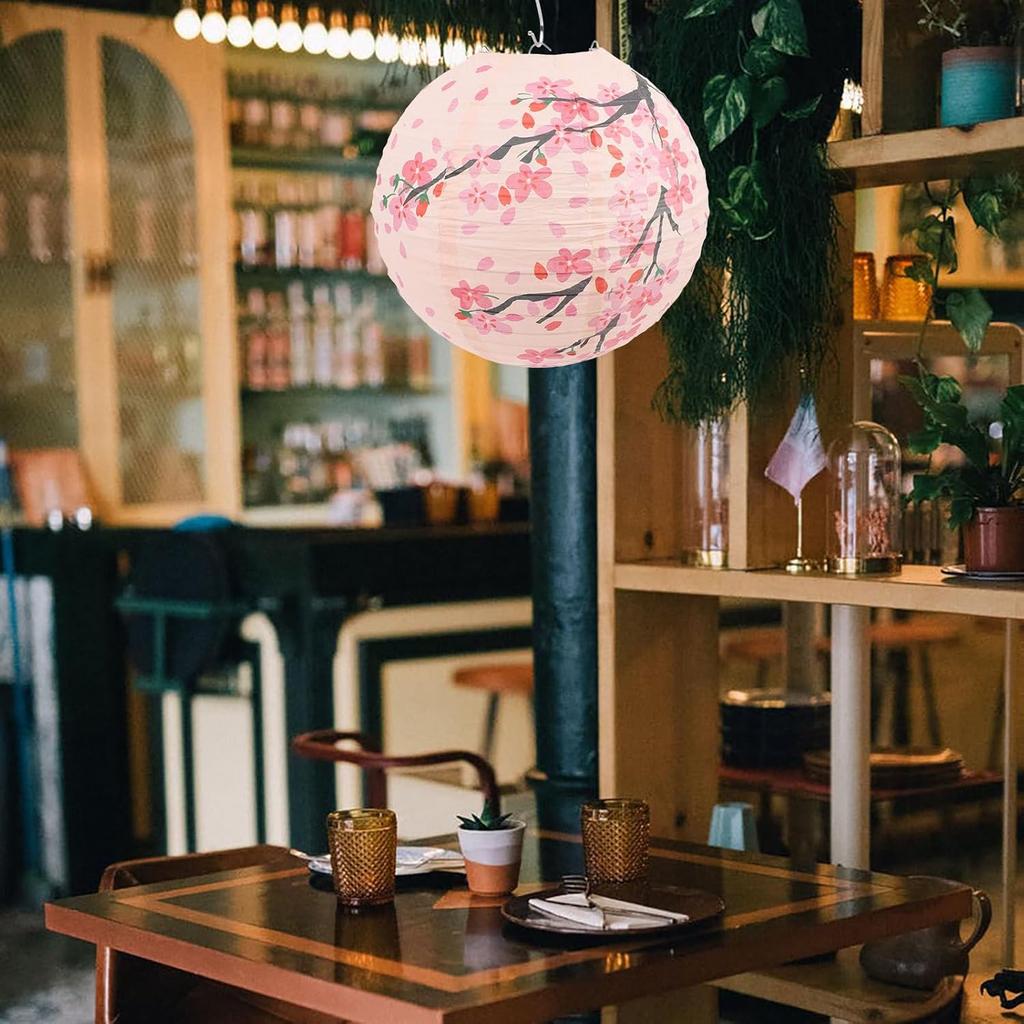 5pcs Pendant Lamp Shade Japanese Izakaya Lantern Oriental Decor Outdoor Hanging Decoration S Festival Ramen Bar Lantern Plum Blossom Lantern Paper