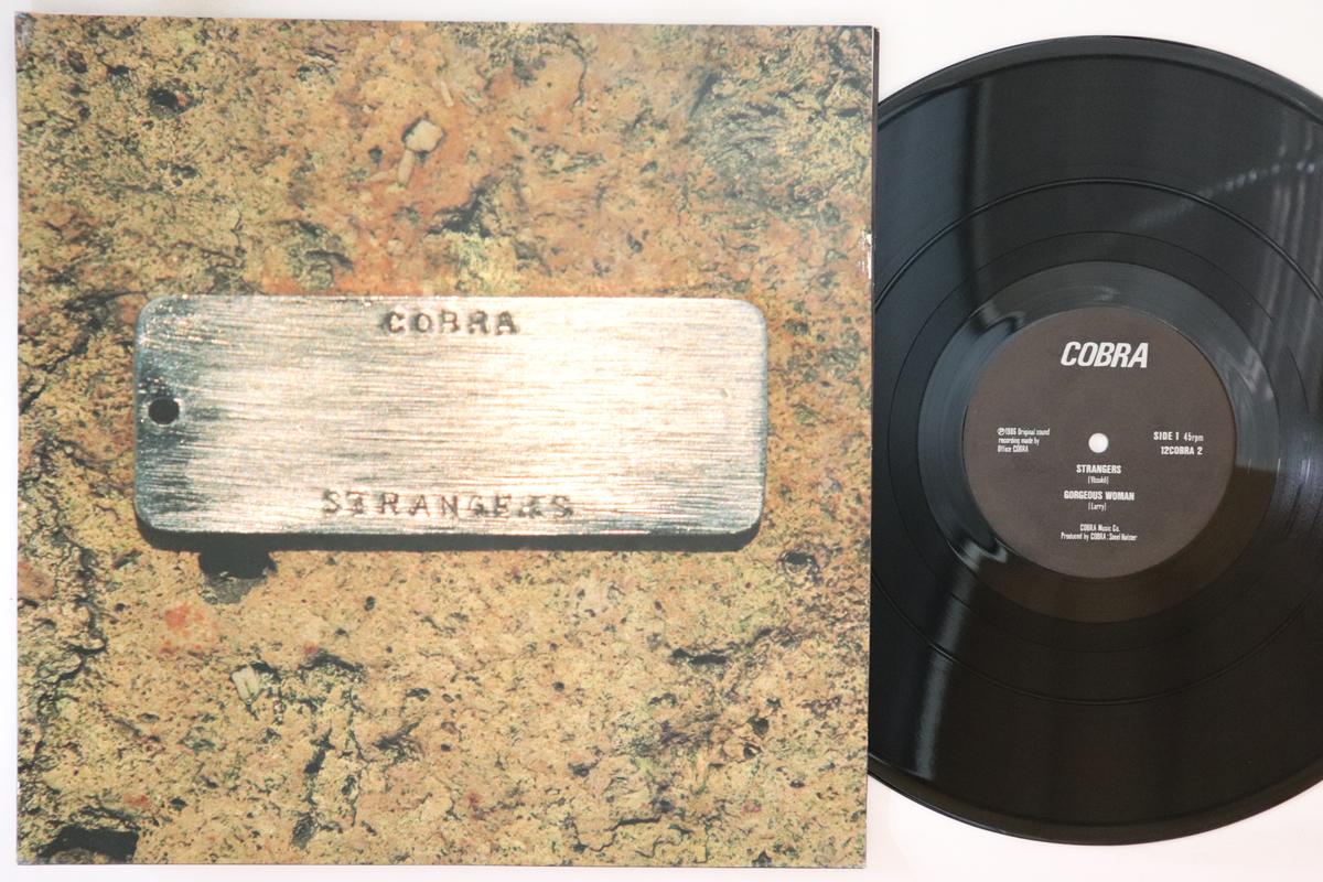

LP Record COBRA Strangers 12COBRA2 OFFICE COBRA 1986 Japan Japanese PopRock Used