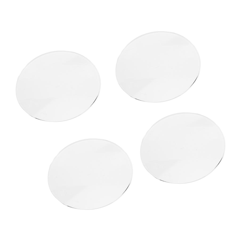 4PCS 28mm 29.5mm Single Dome Sapphire Watch Crystal Glass Replacement Parts Repair Tool