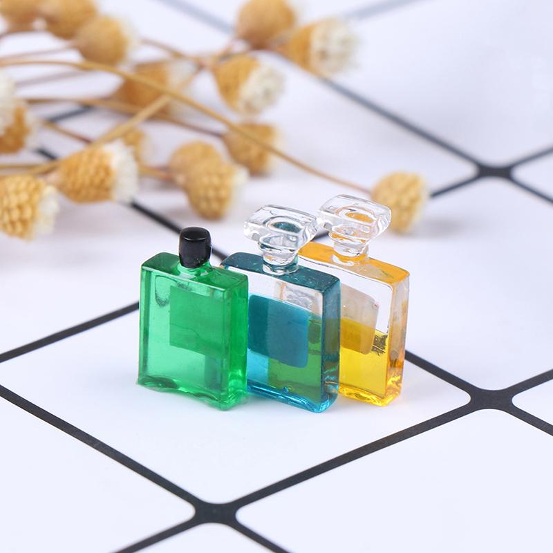 6 Bottles 1:12 Scale Dollhouse Miniature Furniture Perfume Decoration Toy