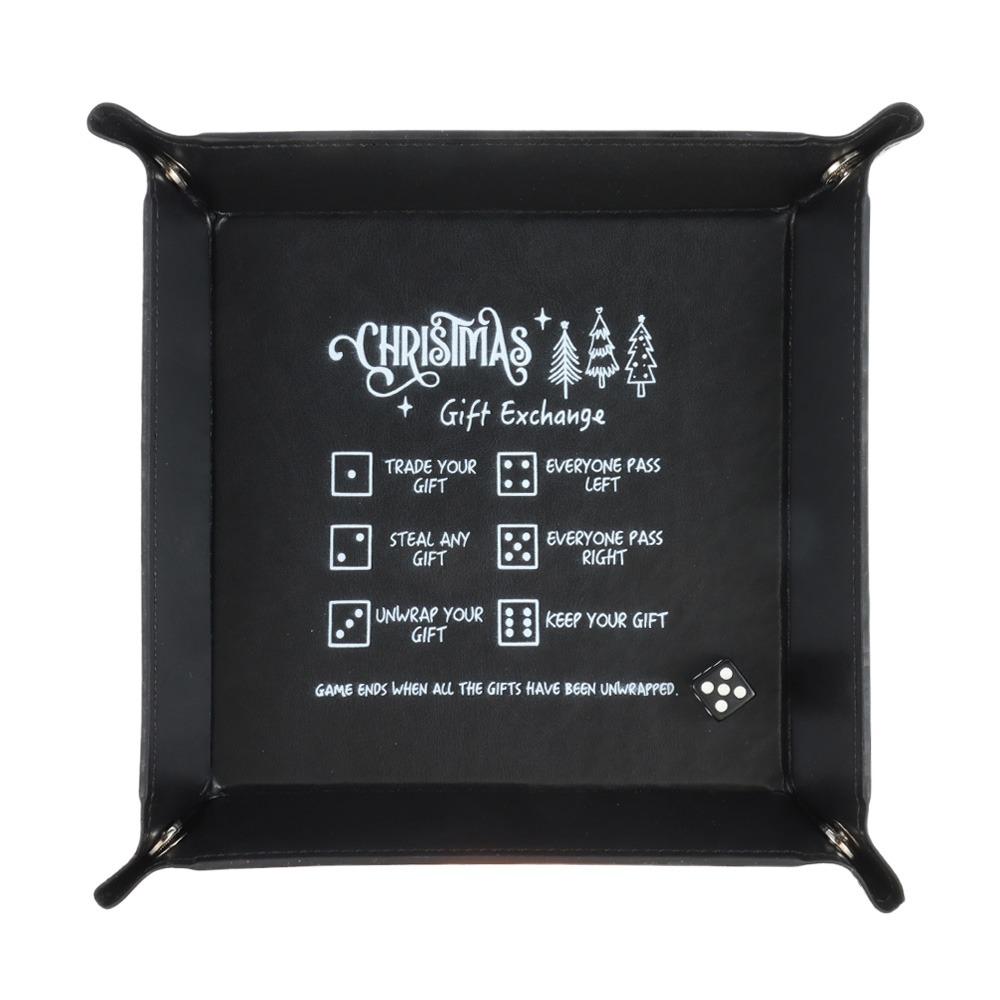 New Rolling Tray Christmas Dice Tray Funny Dice Storage Accessories Exchange Games Portable Dice Game Tray