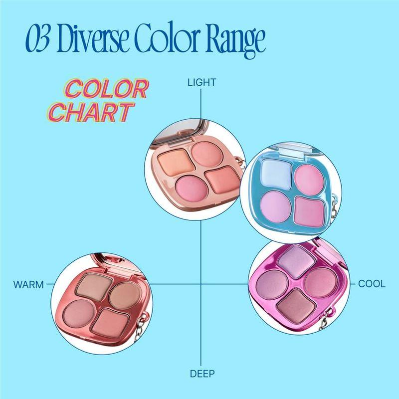 fwee - Pocket Cheek Palette - 4 Types