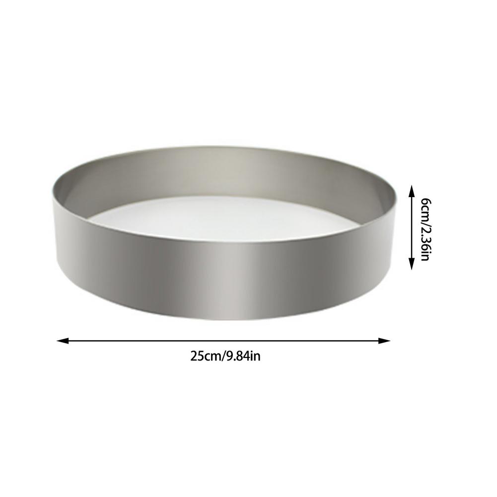 Mousse Cake Mold Ring Mousse And Pastry Baking Mold Cake Baking Cake Decor Mold Ring Stainless Steel Cake Mousse Ring