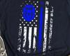 Police Shirt Thin Blue Line TShirt Police Officer Gift Police Badge American Flag USA Police Gift Law Enforcement T Shirt American Police