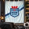 Wall Hanging Tapestry NSW Blues Print Cloth for Living Room Bedroom Home Decor