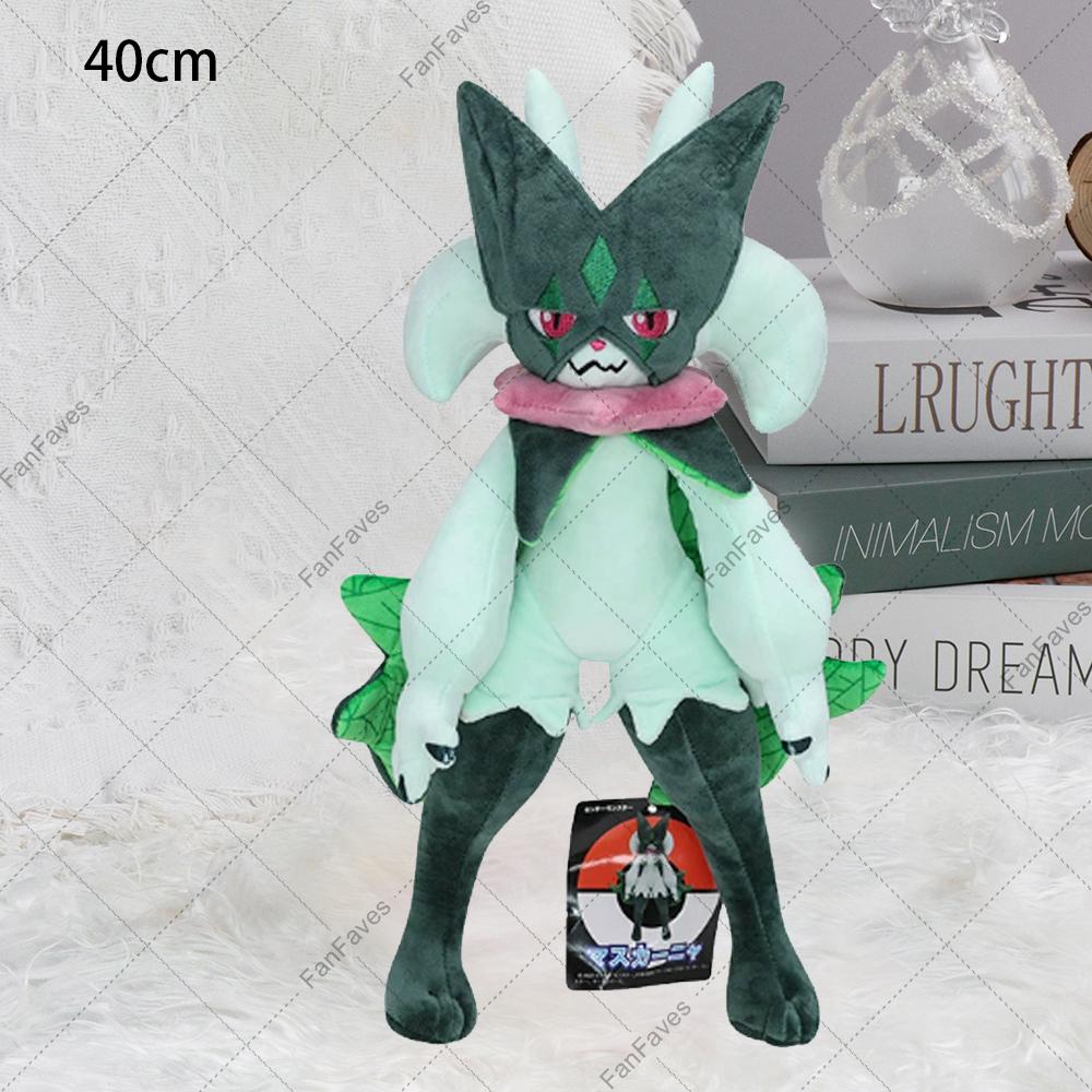 Altaria Gothita Plush Toy Sprigatito Floragato Meowscarada Stuffed Dolls Charcadet Tinkatink Cartoon Cute Peluche Doll