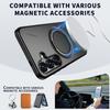 For Samsung Galaxy S25+/Galaxy S24+ Magnetic Case Rotating Kickstand TPU+PC Phone Cover