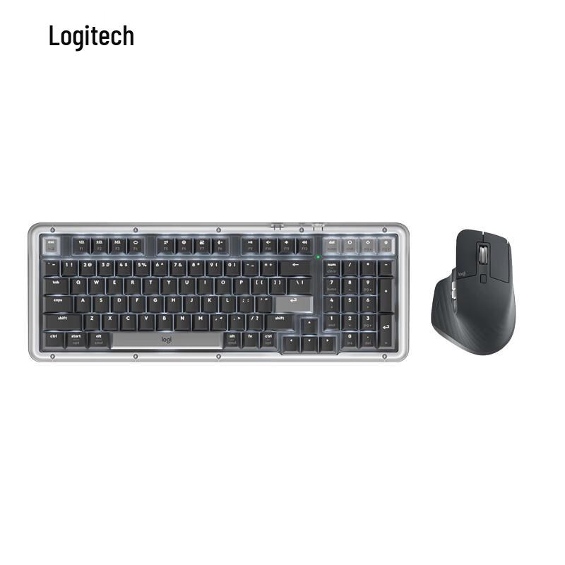 Logitech K98M Keyboard & Master 3s Mouse Combo
