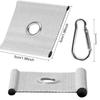 Awning Clip Outdoor Equipment Hanging Hooks for Caravans, Motorhomes Trailers Vehicle for 5/6mm and 7/8mm Strips Nonslip