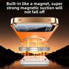 360 Rotating Magnetic Kickstand Vegan Leather Phone Case for IPhone 17 Pro Max 16 15 14 13 for Magsafe Shockproof Slim Cover