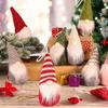 10 Pcs Random Color Christmas Zhuru Pendant Plush Doll, Manual Decoration, Swedish Gnome, Santa Holiday Decor