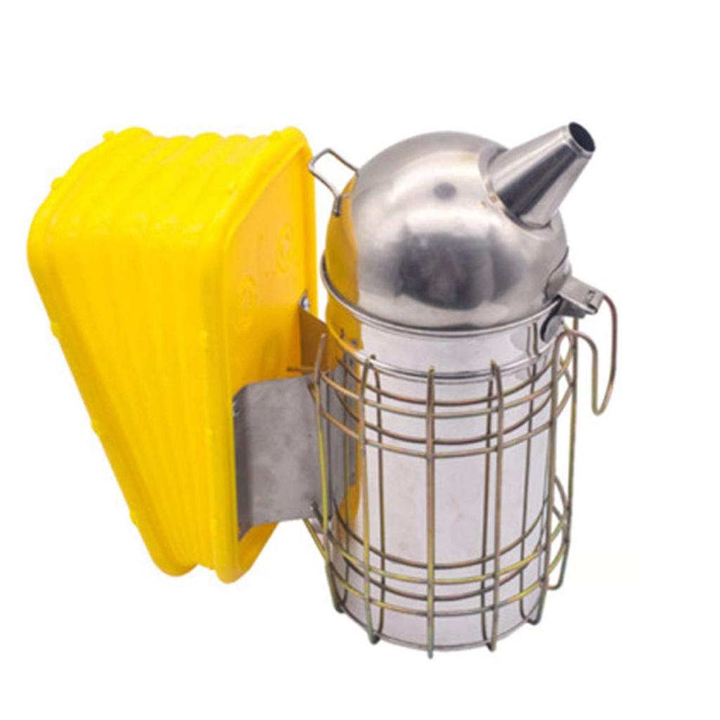 A95I-Bee Beehive Fogging Machine Smoke Smoker Plastic Blast Board Beehive Honeycomb Frame Beekeeping Tool Accessories