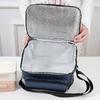 Outdoor Camping Lunch Bag Large Capacity Portable Picnic Bag Ice Pack Food Thermal Box Durable Waterproof  Adjustable Shoulder Strap Insulated Case
