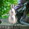 Gourd Water Bottle 500ml Stainless Steel Gourd Kettle for Gym Travel Adventure Chinese