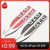 BHB1 For VW VOLKSWAGEN 2026 New 2Pcs 3D Metal Car Fender Badge Decal GTD Logo Stickers For Volkswagen VW Golf 4 5 6 7 MK4 MK5 MK6 MK7