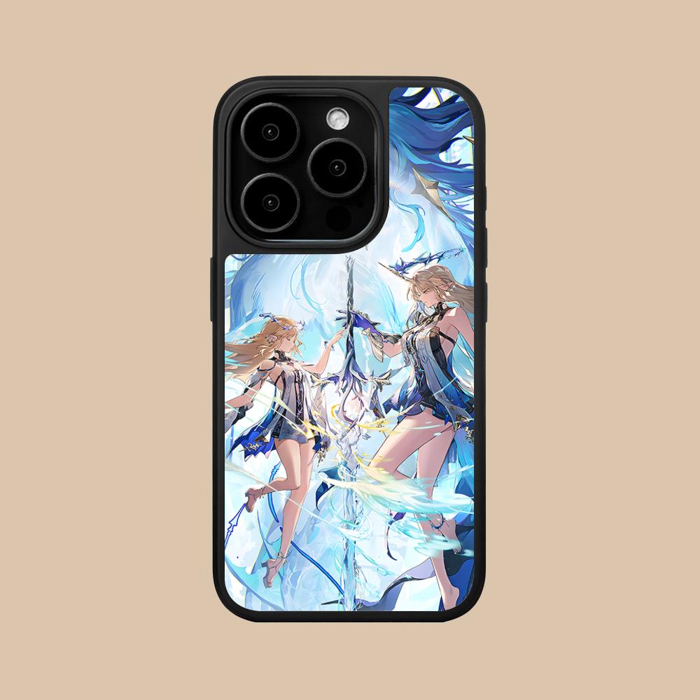 

Wuthering Waves Fleurdelys Phone Case for iPhone 17 16 15 14 13 12 11 Air Pro Max Plus Matte Surface Cover iPhone 11