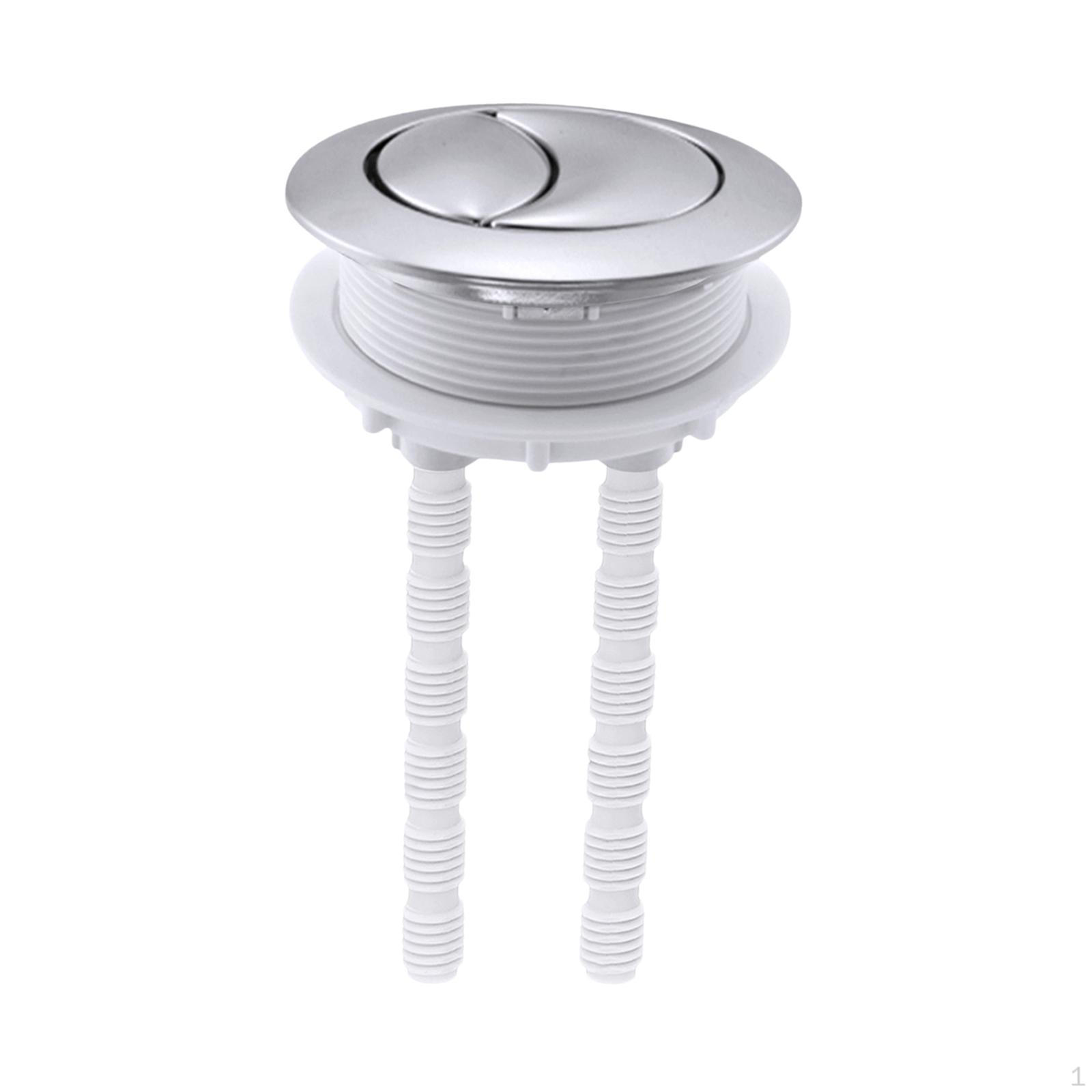 

Toilet Water Tank Button Replacement Maintenance for Home Bathroom Fits 50mm Top Mounted