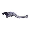 1 Pair Black Aluminium Brake Clutch Levers Adjust Short fit for Royal Enfield Scram 411 Bullet 350 Classic 350CC Himalayan 400