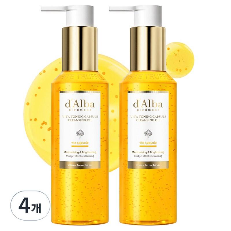 Dalba Vita Toning Capsule Cleansing Oil, 150ml, 4 pcs