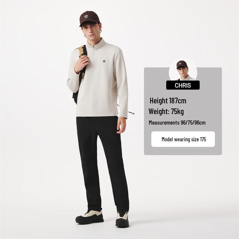 Tanboer Men's Casual Stretch Straight-Leg Outdoor Pants