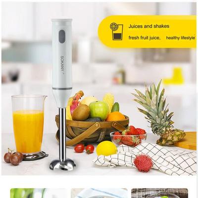 Pişirme Çubuğu Bebek Maması Takviyesi Makinesi El Elektrikli Çok Fonksiyonlu Ev Blender